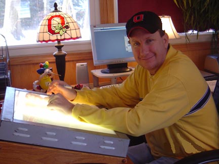 Meet Jerry King - artist and cartoonist to TailgatingIdeas.com