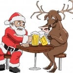 Santa_Beer_drinking