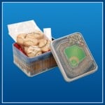 Camden Yards cookie tin