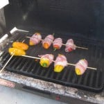 Bacon wrapped peppers