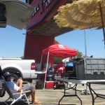 Tailgating at Anaheim All-Star Game