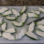 Jalapeno Peppers with cream cheese filling