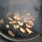 Bacon Wrapped Jalapeno Poppers on Grill