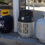 Clear View LPG Tank waiting