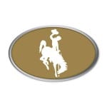Wyoming Cowboys Auto Emblem