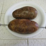 Spud Spikes before grilling