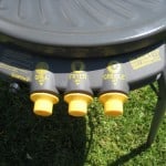 Blacktop 360 Grill-Fryer heat controls