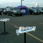 Point Pong NY Giants Tailgate