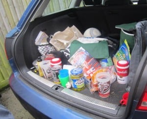 Trunk of snack in London