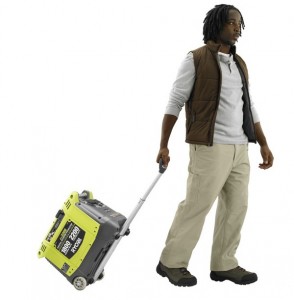 Ryobi RYI2200 on wheels