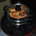 Steemee Wonder nearly done on grill