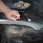 Brushing using steam