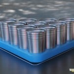 King of Beer Pong Stainless Steel Cups
