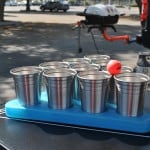 King of Beer Pong Stainless Steel Cups