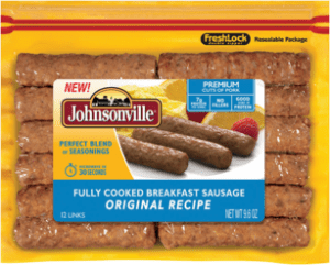 Johnsonville Fully Cooked Breakfast Sausage