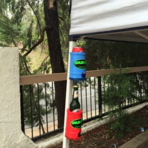 Cooler2See on Pop-up tent leg