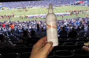 Hair Spray Flask NFL Stadium