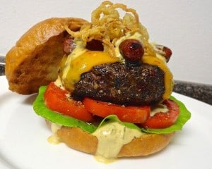 Beefy Bacon Boss Burger