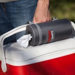 Rhino Wipes on Cooler Handle