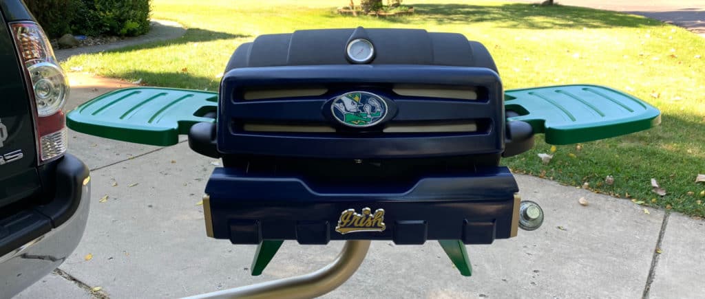 Notre Dame tailgating grill